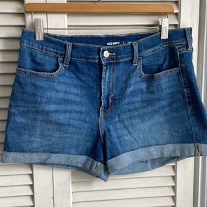 Size 8 denim shorts. Barely worn.